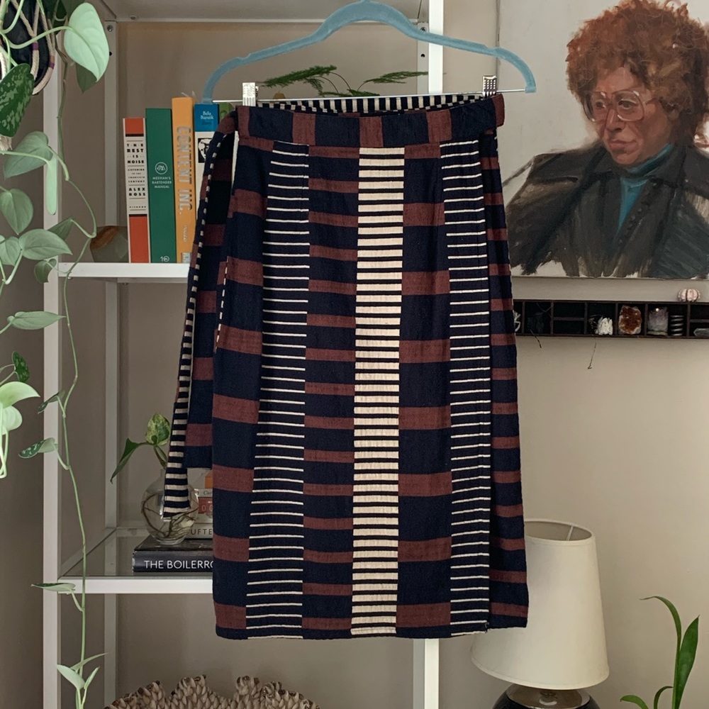 Reversible Wrap Skirt - Lockwood